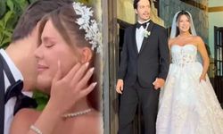 Feyyaz Şerifoğlu ve spiker Merve Dinçkol dünya evine girdi
