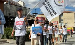 Özel sektör öğretmenlerinden Ankara yürüyüşü