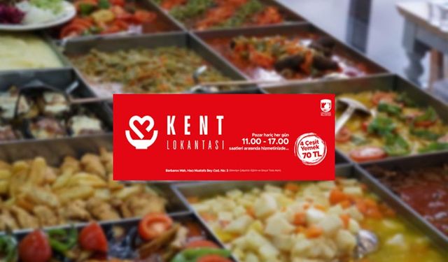 Kent Lokantası menüsü 70 lira oldu