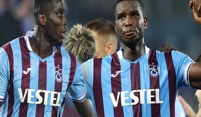 Trabzonspor'un Paul Onuachu sevinci