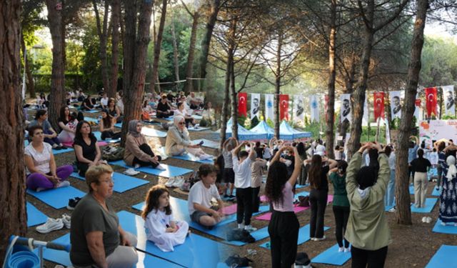 Tuzla'da Yoga ayı : Doğa ve Hint kültürü buluştu