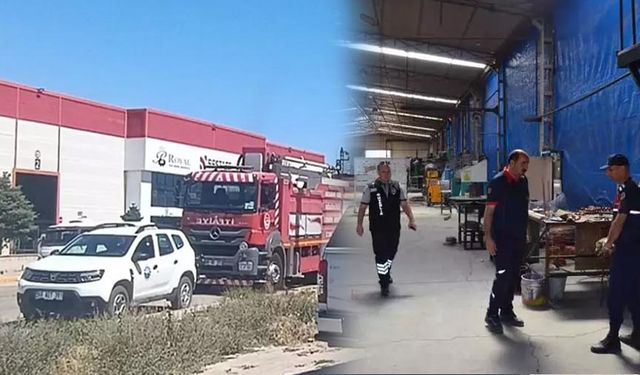 Aksaray'da patlama 1 ölü 3 yaralı