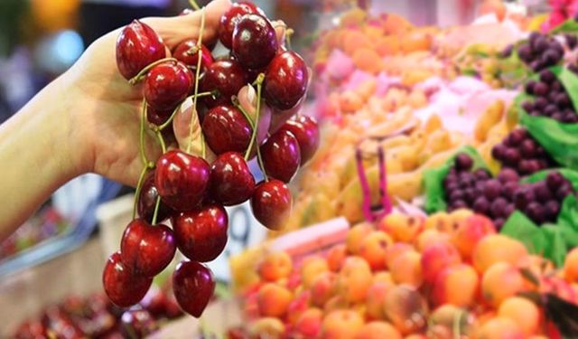 Meyve fiyatları fırladı: Kirazdan altın çıkmadı ama fiyatı uçtu