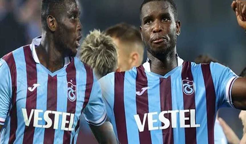 Trabzonspor'un Paul Onuachu sevinci