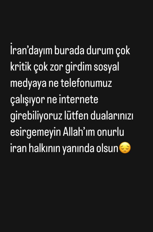 Şarkıcı Lara İran'dan döndü
