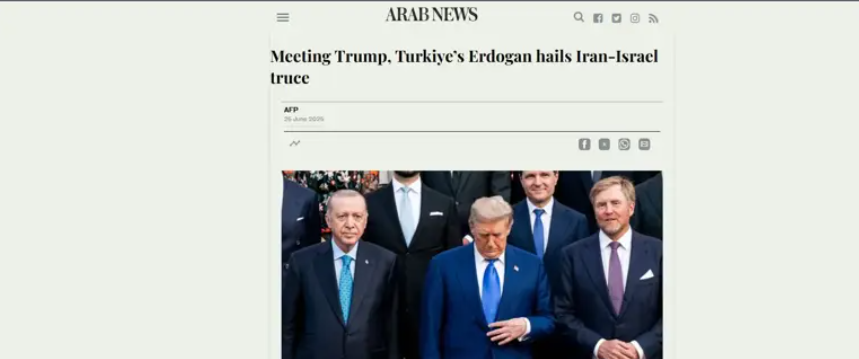 Erdoğan-Trump görüşmesi dünya basınında yer aldı!