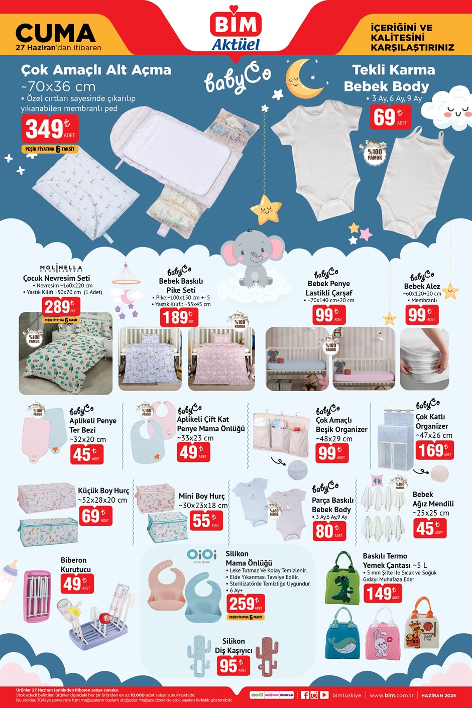 BİM aktüel 27 Haziran kataloğu