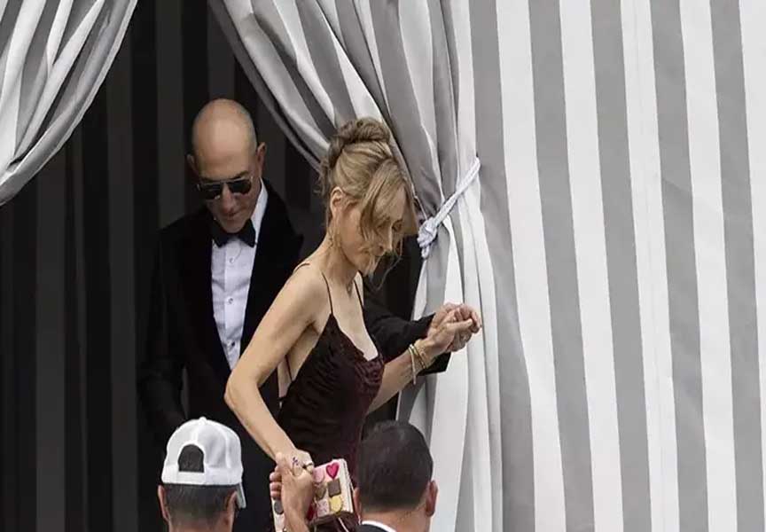 Jeff Bezos-Lauren Sanchez çiftinin görkemli düğünü