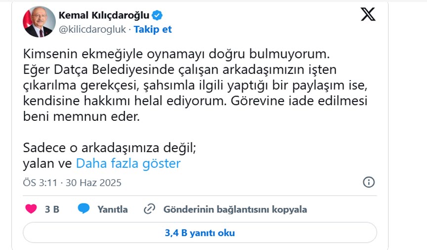 Kılıçdaroğlu Datça Belediyesi