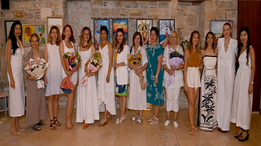 Kuşadası İbramaki Sanat Galeris Sergisi Başladı