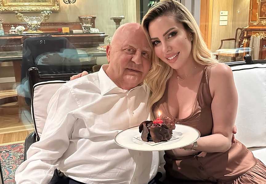 Lucien Arkas ve Merve Arkas'tan mutluluk pozu!