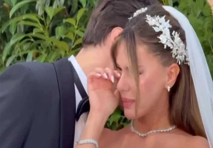 Feyyaz Şerifoğlu ve spiker Merve Dinçkol dünya evine girdi