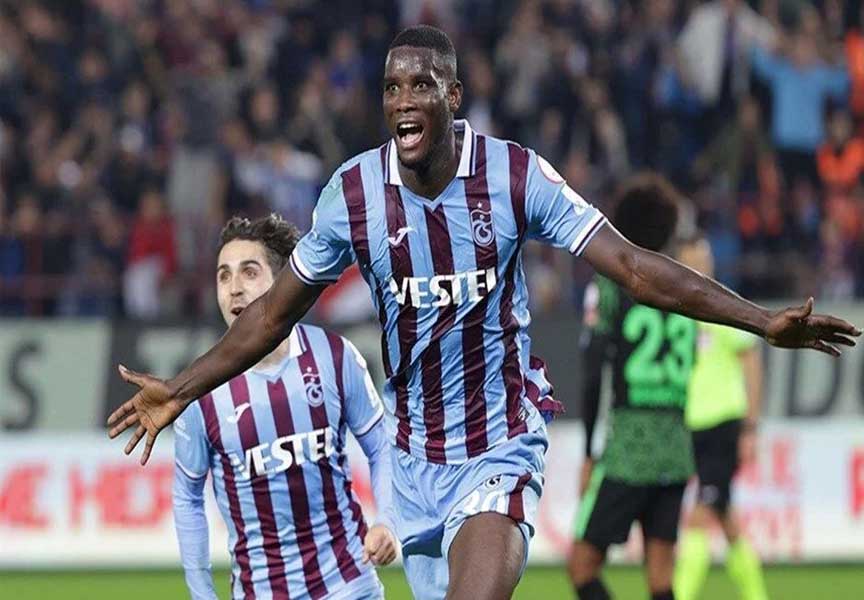 Trabzonspor'un Paul Onuachu sevinci