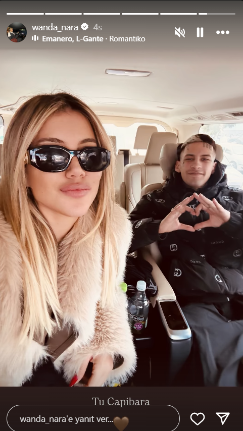 Wanda Nara şaşırtmaya devam ediyor!