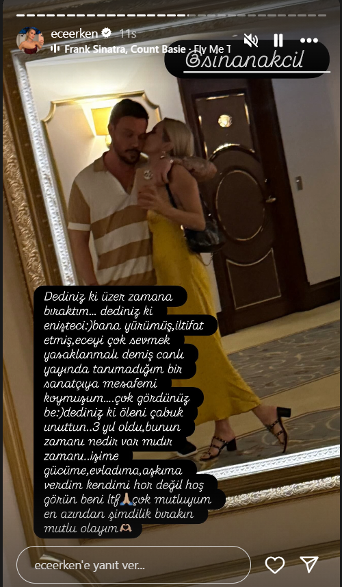 Ece Erken aşkını resmen ilan etti!